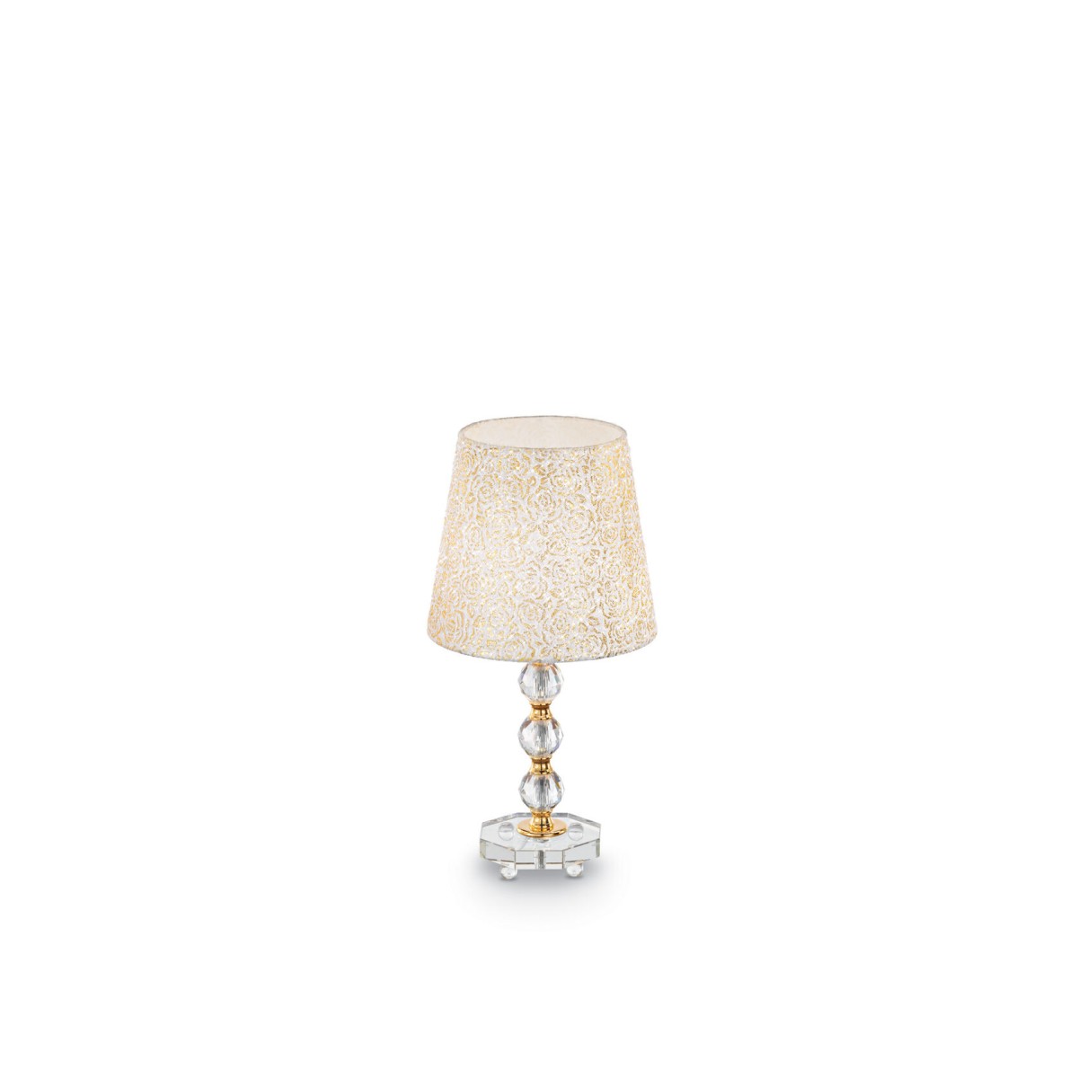 Лампа настольная Ideal Lux Queen TL1 Medium Золото E27 077741