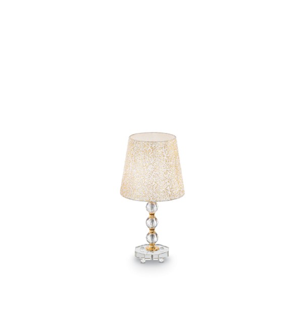 Лампа настольная Ideal Lux Queen TL1 Medium Золото E27 077741