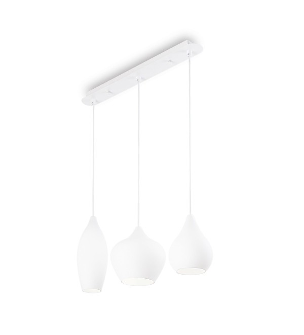 Люстра подвесная Ideal Lux Soft SP3 Белый E14 111858