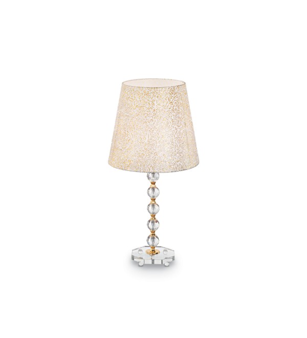 Лампа настольная Ideal Lux Queen TL1 Big Золото E27 077758