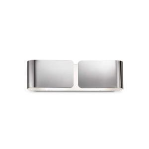 Светильник настенный Ideal Lux Clip AP2 Small Хром E27 031361