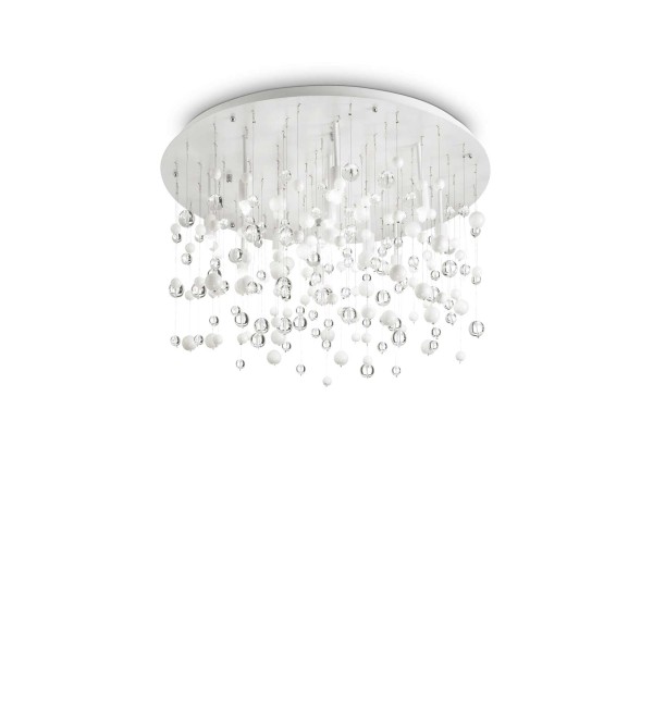 Люстра потолочная Ideal Lux Neve PL12 Белый G9 101187