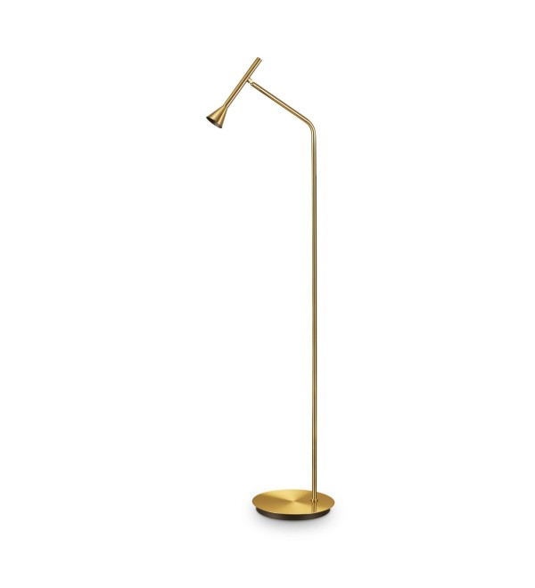 Торшер напольный Ideal Lux Diesis PT Латунь 3000К LED 285344