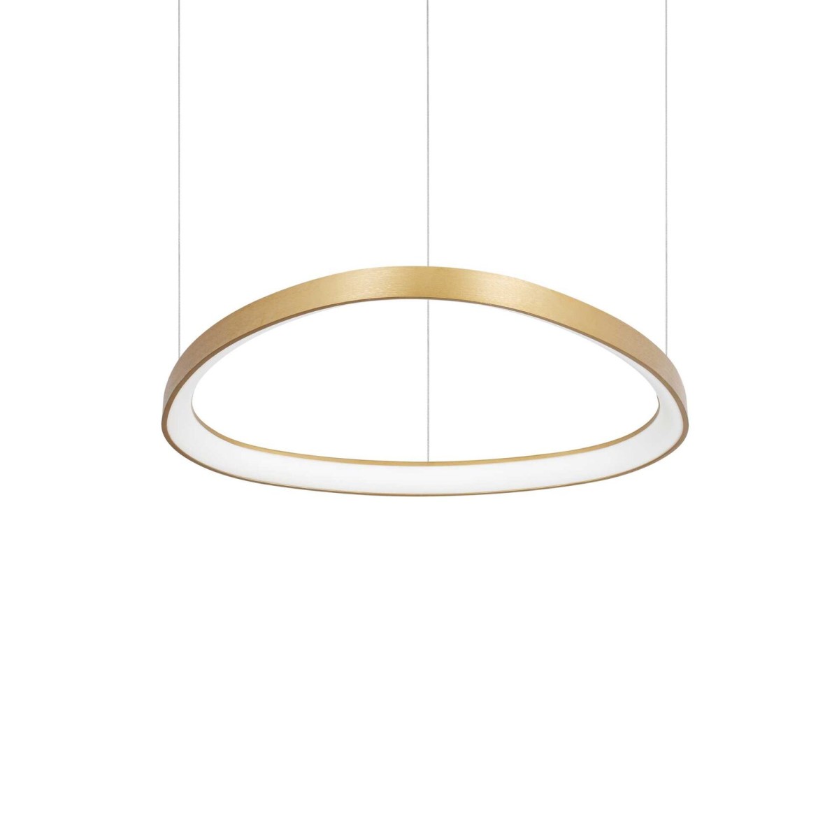 Люстра подвесная Ideal Lux Gemini SP D061 On-Off 3000K Латунь LED 269832