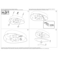 Светильник потолочный Ideal Lux Geko PL4 Белый E27 116112