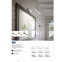Светильник настенный Ideal Lux Bow AP D76 Хром 3000К LED 007021
