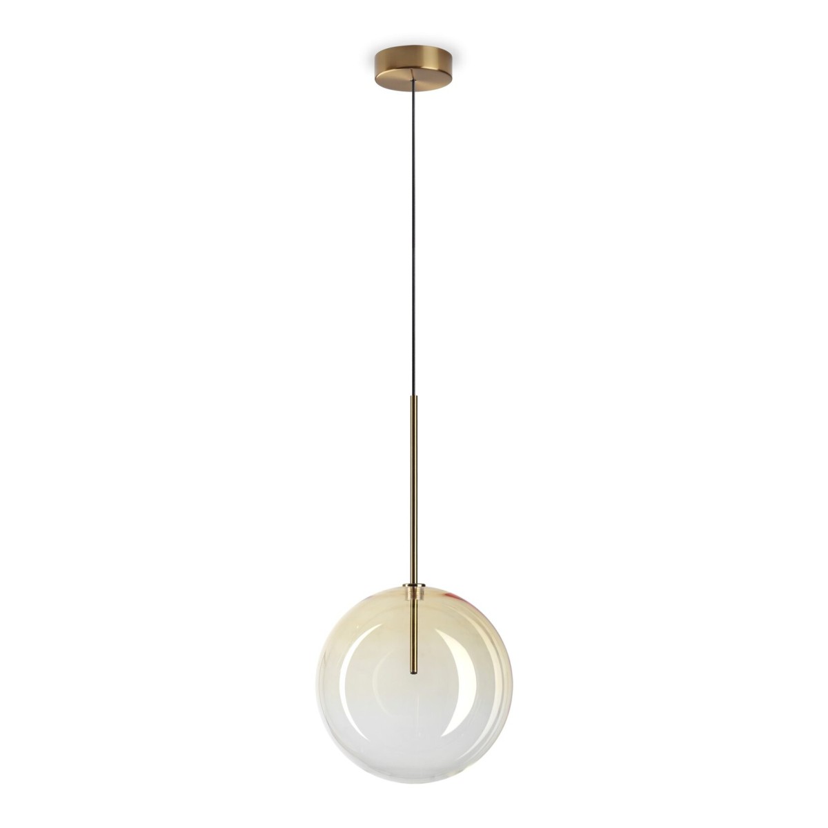 Светильник подвесной Ideal Lux Equinoxe SP1 D25 Янтарь G4 326368