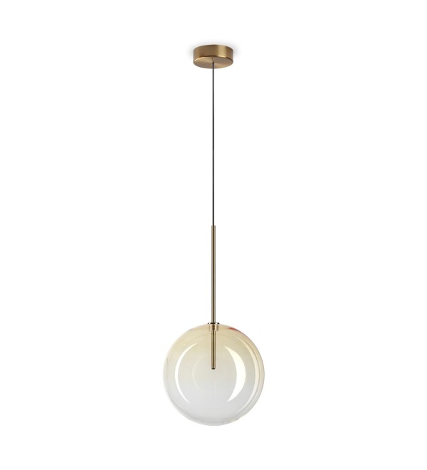 Светильник подвесной Ideal Lux Equinoxe SP1 D25 Янтарь G4 326368