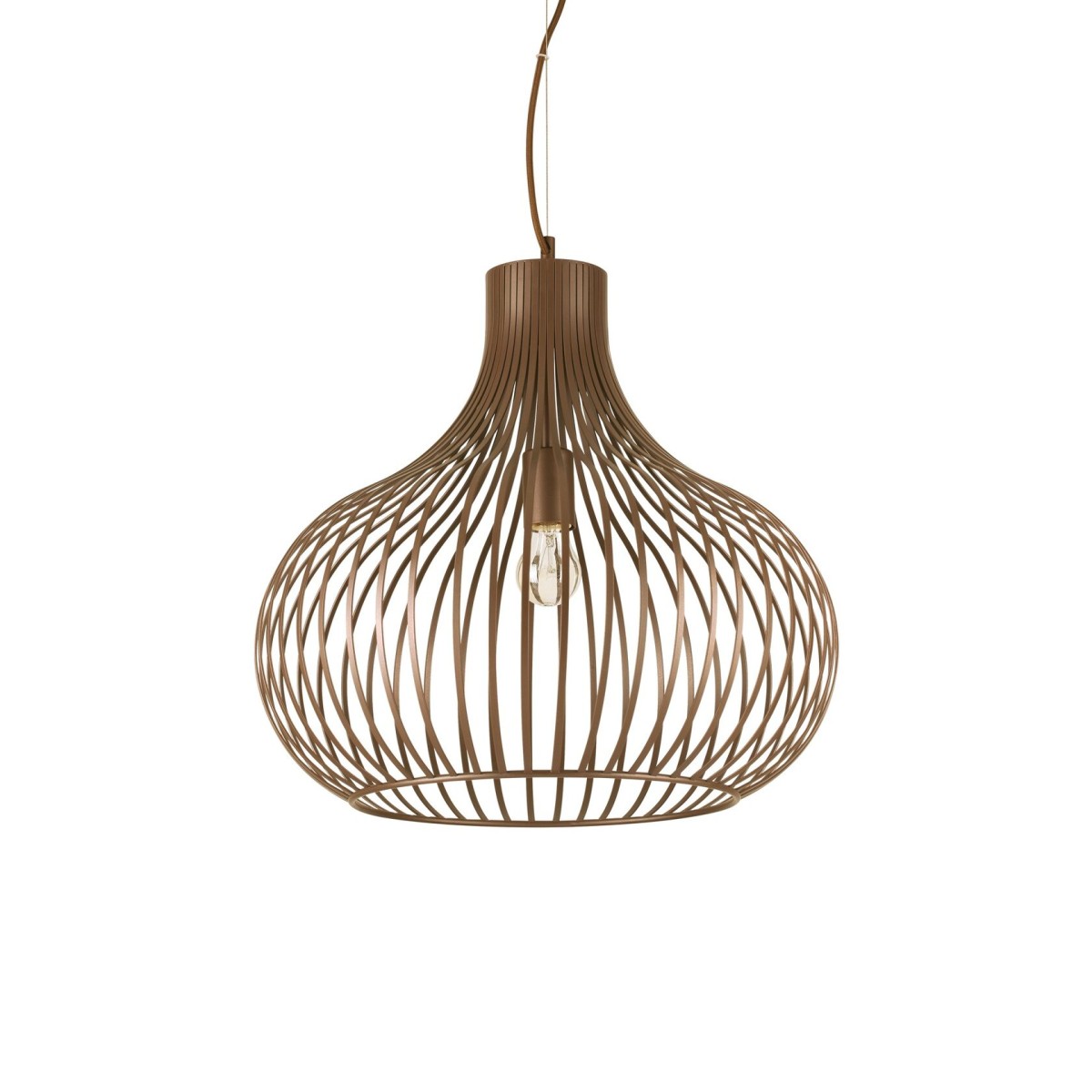 Светильник подвесной Ideal Lux Onion SP1 D47 Коричневый E27 205304