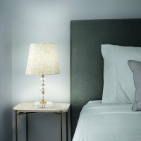 Лампа настольная Ideal Lux Queen TL1 Small Золото E27 077734