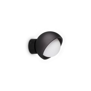Светильник настенный Ideal Lux Bloom AP1 D12 Черный G9 366548