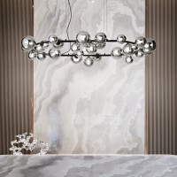 Люстра подвесная Ideal Lux Perlage SP14 Белый G9 283814