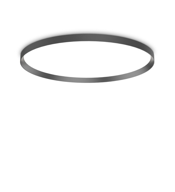 Светильник потолочный Ideal Lux Fly PL D90 4000K LED Черный 306636