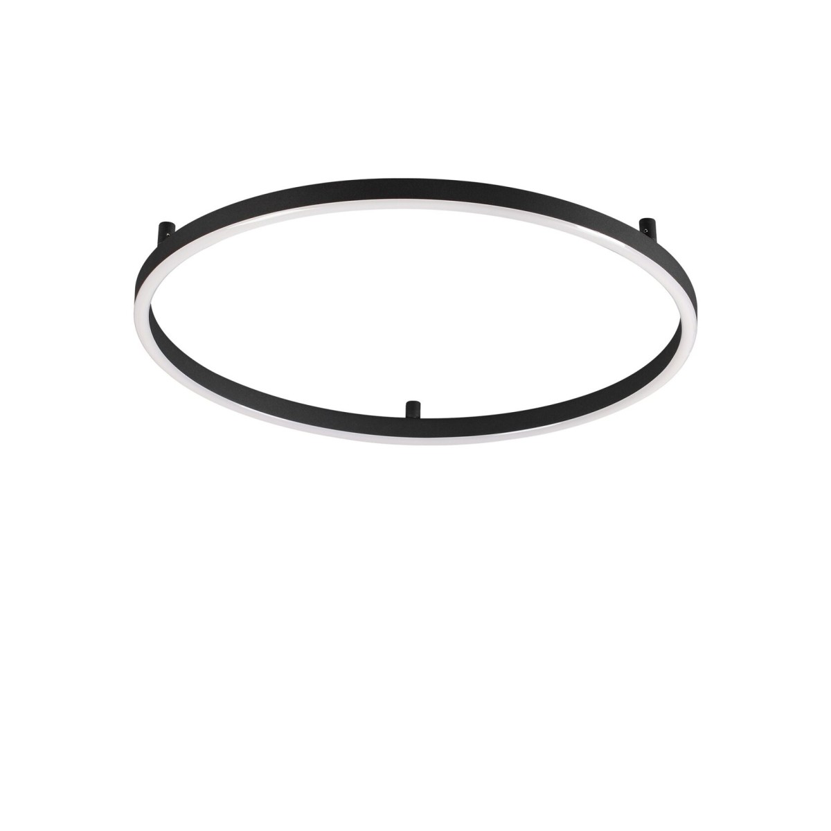 Люстра потолочная Ideal Lux Oracle Slim PL D070 Round Черный 4000К 341941