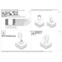 Светильник встраиваемый в пол Ideal Lux Rocket FI D9.0 Single 4000K LED Сталь 122014