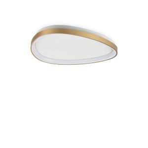 Люстра потолочная Ideal Lux Gemini PL D061 On-Off 4000K Латунь LED 372082