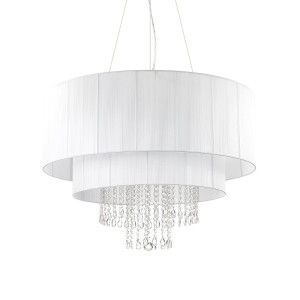 Люстра подвесная Ideal Lux Opera S10 Белый E27 165011