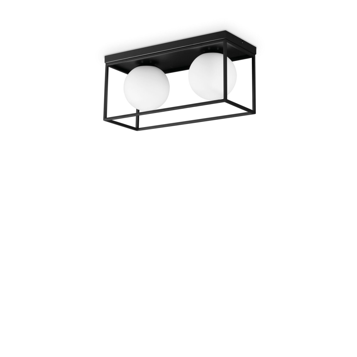 Светильник потолочный Ideal Lux Lingotto PL2 Черный E14 304137