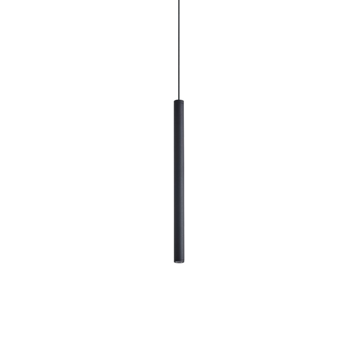 Светильник подвесной Ideal Lux Look LED SP01 Round D1.6 H025 On-Off 3000K Черный 370958