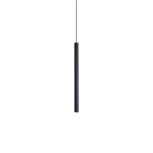 Светильник подвесной Ideal Lux Look LED SP01 Round D1.6 H025 On-Off 3000K Черный 370958
