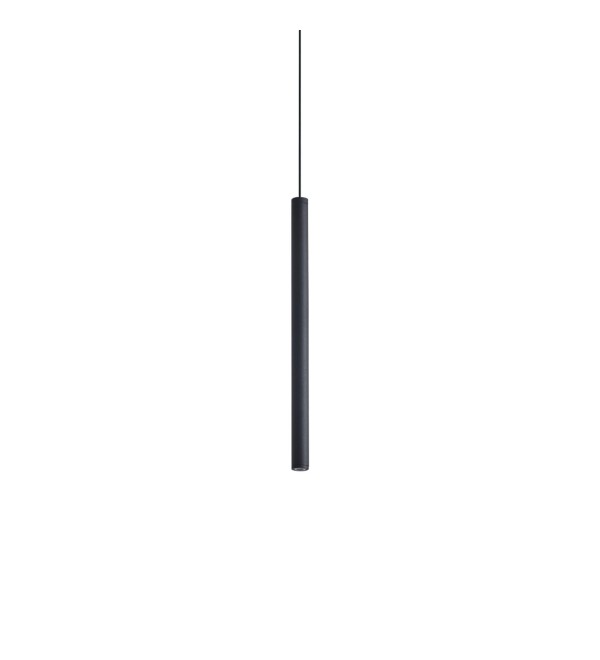 Светильник подвесной Ideal Lux Look LED SP01 Round D1.6 H025 On-Off 3000K Черный 370958