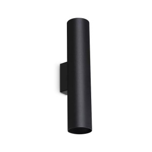 Светильник настенный Ideal Lux Look AP2 Round D60 H300 Черный GU10 370118