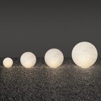 Светильник садово-парковый Ideal Lux Doris PT1 D30 Эффект Гранита E27 214009