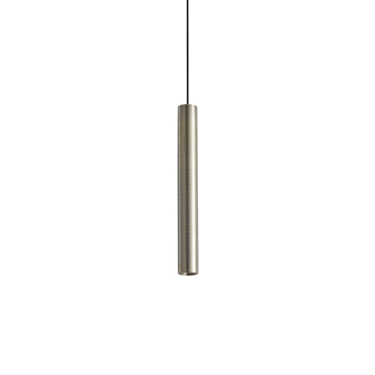 Светильник подвесной Ideal Lux Look LED SP01 Round D3.0 H025 On-Off 3000K Латунь 371108