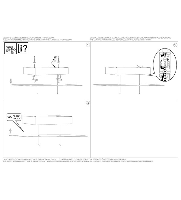 Светильник подвесной Ideal Lux Desk SP1 Белый 3000К LED 138237