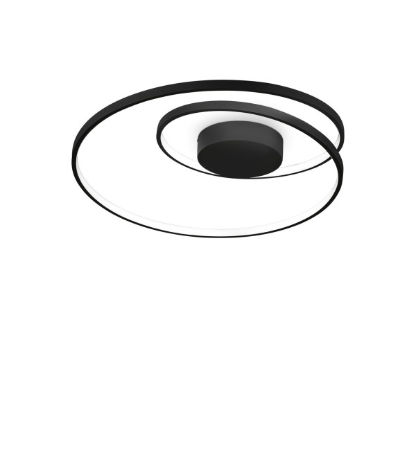 Люстра потолочная Ideal Lux Oz PL DALI 3000K Черный LED 304526