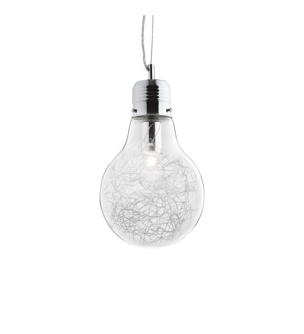 Светильник подвесной Ideal Lux Luce Max SP1 Small Хром E27 033679