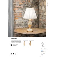 Лампа настольная Ideal Lux Firenze TL1 Белый E14 012889