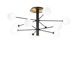 Люстра потолочная Ideal Lux Cosmopolitan PL10 Черный G9 273693