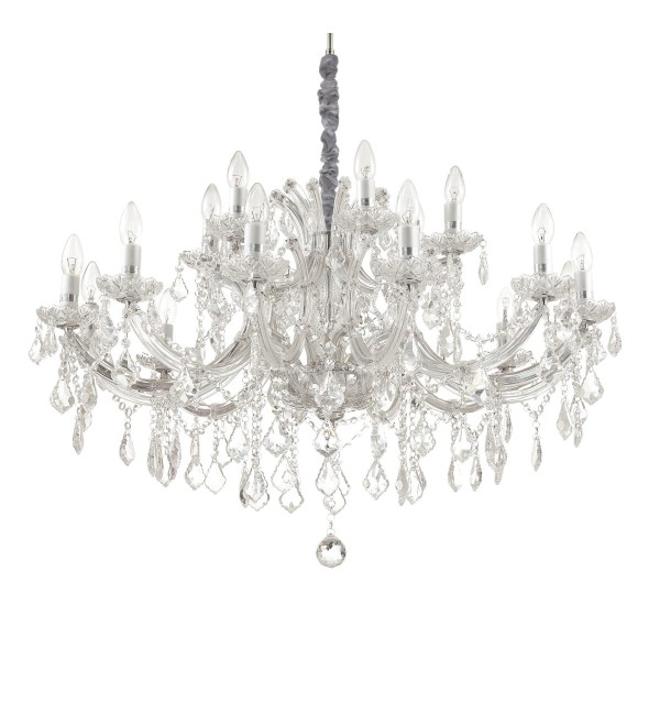 Люстра подвесная Ideal Lux Napoleon SP18 Хром E14 167268