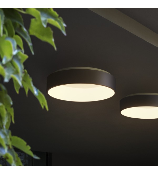 Светильник потолочный Ideal Lux Ziggy PL D080 LED Черный 3000К 321615