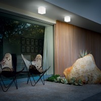 Светильник уличный Ideal Lux Luna PL1 D11 Опал G9 213200