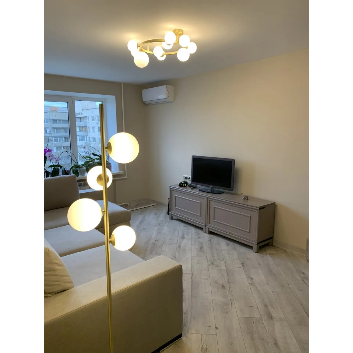 Люстра потолочная Ideal Lux Perlage PL10 Белый G9 327815