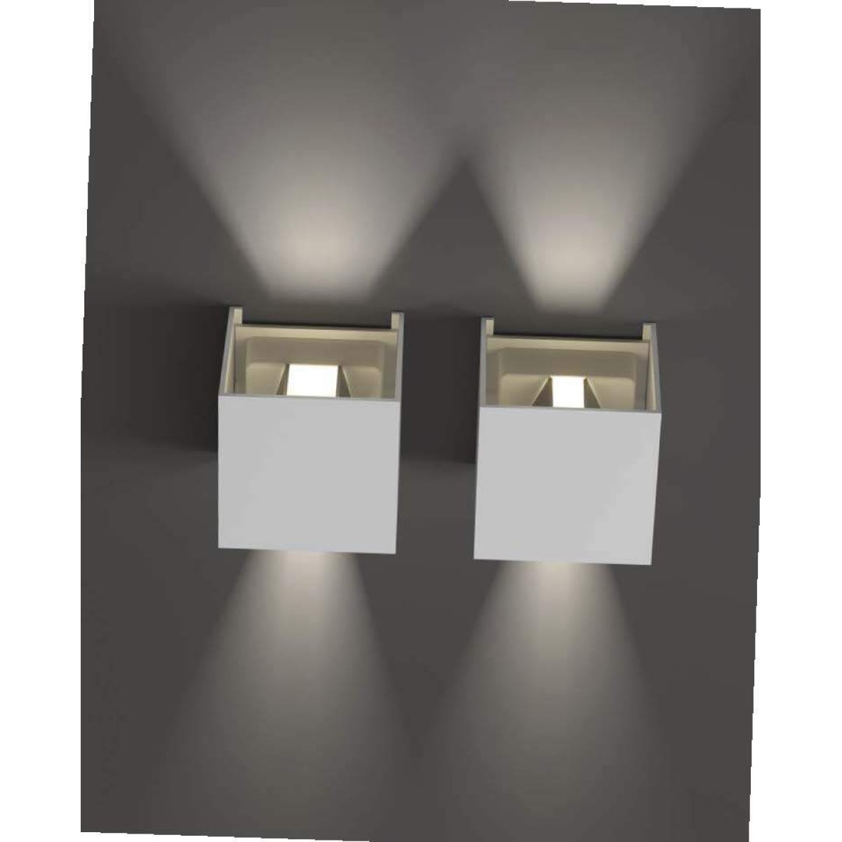 Светильник уличный Ideal Lux Atom AP D10 4000K Серый LED 366838