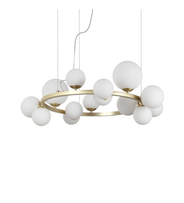 Люстра потолочная Ideal Lux Perlage PL6 Белый G9 309279