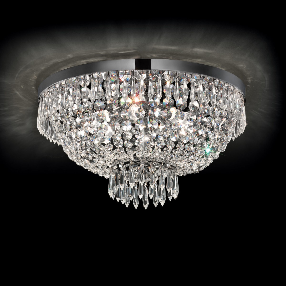 Люстра потолочная Ideal Lux Caesar PL5 G9 Золото 114675