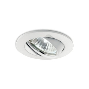 Светильник встраиваемый Ideal Lux Swing FI GU10 Белый Поворотный 083179