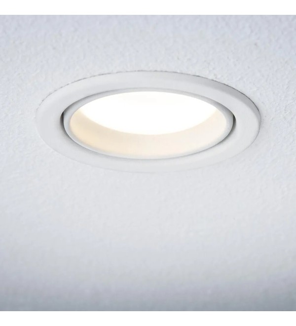 Светильник встраиваемый Paulmann Quality Line Aya LED 3000К Белый Набор 3 шт. 92022