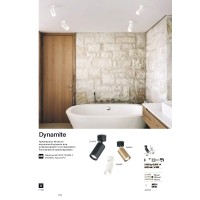 Светильник потолочный Ideal Lux Dynamite PL1 Латунь GU10 244662