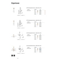 Люстра подвесная Ideal Lux Equinoxe SP6 Хром G4 317250