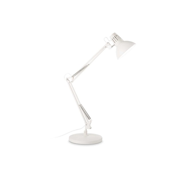 Лампа настольная Ideal Lux Wally TL1 Белый E27 193991