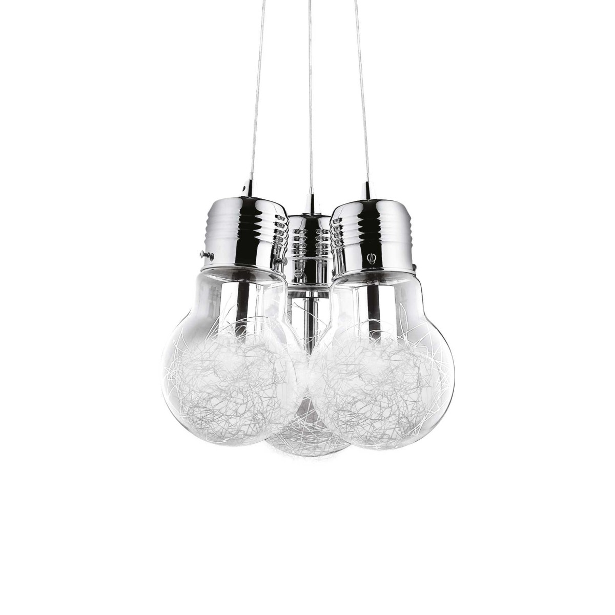 Люстра подвесная Ideal Lux Luce Max SP3 Хром E27 081762