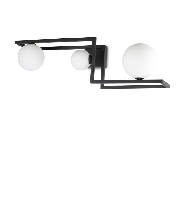 Люстра потолочная Ideal Lux Angolo PL3 Черный G9 284286