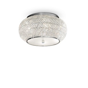 Люстра потолочная Ideal Lux Pasha' PL6 Хром E14 100784