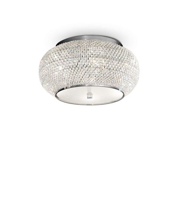Люстра потолочная Ideal Lux Pasha' PL6 Хром E14 100784