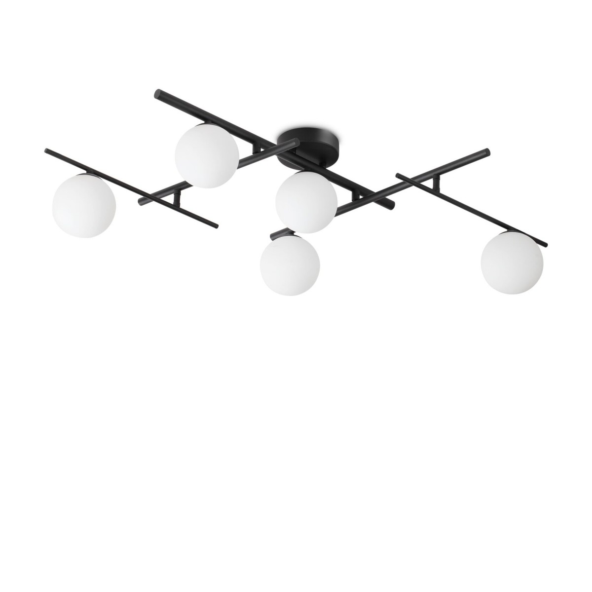 Люстра потолочная Ideal Lux Atlas PL5 Черный G9 328218